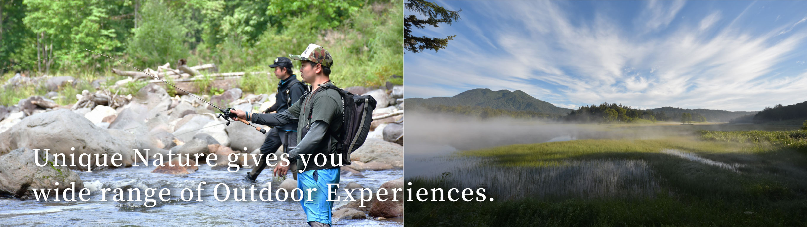 Unique Nature gives you wide range of Outdoor Experiences.