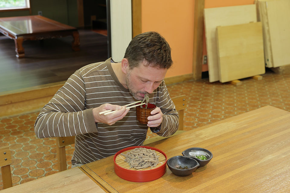 The water is clear and cold, so the trout is delicious.